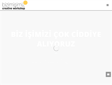 Tablet Screenshot of bizimisimiz.com.tr